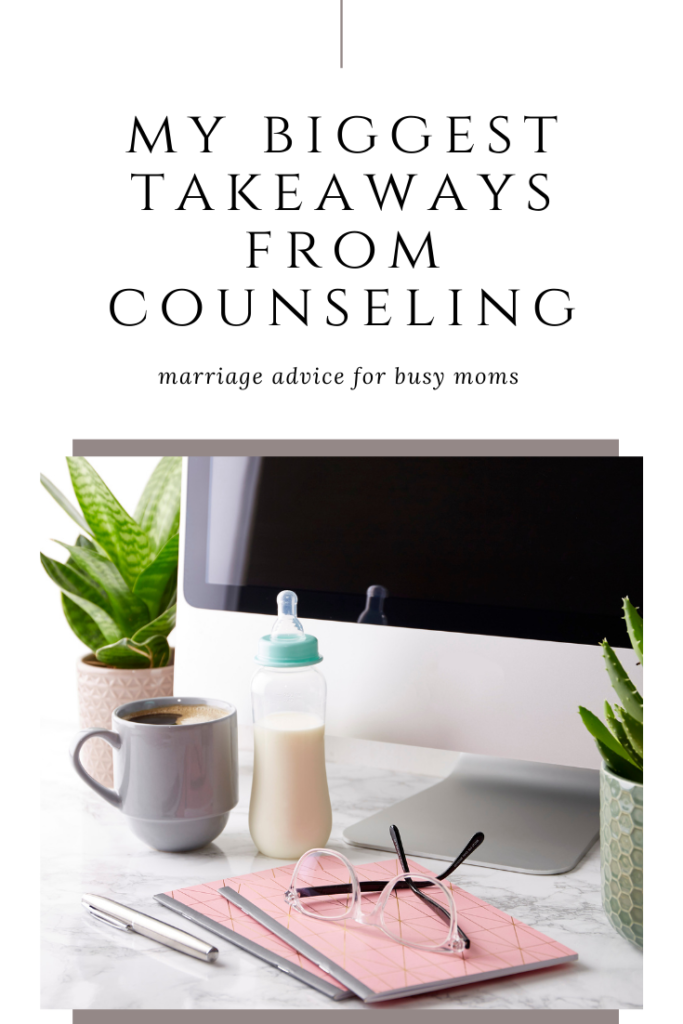 My Biggest Takeaway from Counseling | Sharon Leger Coaching - Personal Growth Coach for Busy Moms