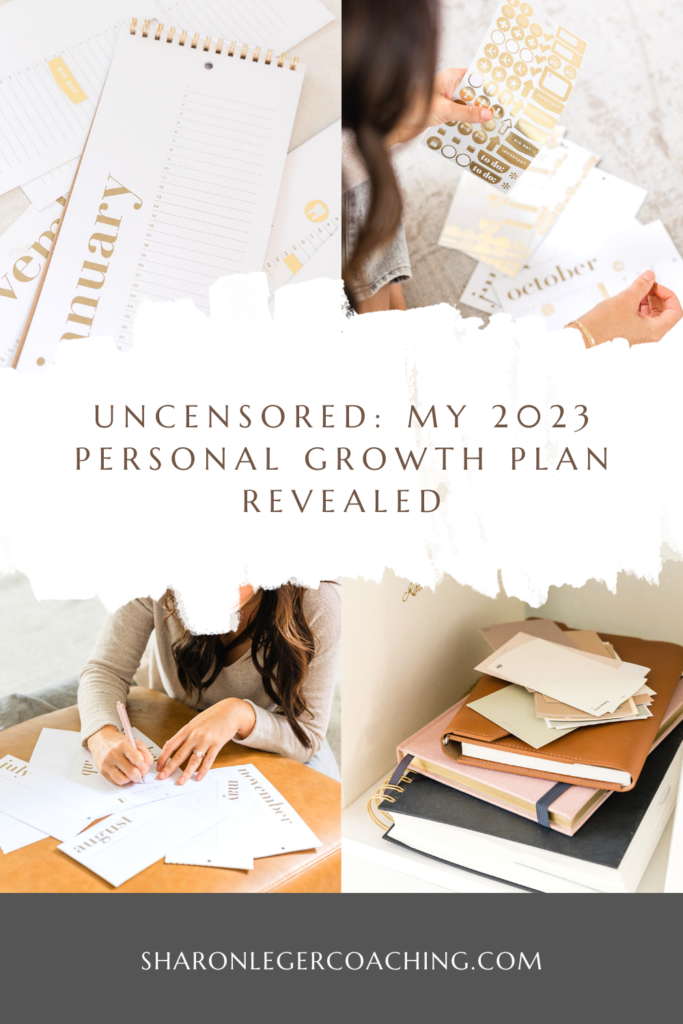 How to Write a Personal Growth Plan | Sharon Leger Coaching